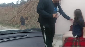 A genuine 18-year-old girl from a low-income area gets paid to have romp with an old man, who treats her as a romp object.