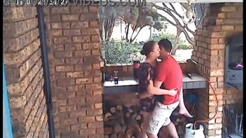 Married lady caught having an affair with a young man in public
