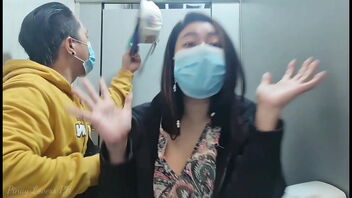 Pinay scandal gets naughty in the rest room