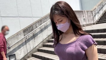 Last encounter with jaw-dropping Asian beauty with outstanding big tits. She squirts and gets soaked in the car.