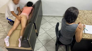 It is a delectation for me to have my step uncle to give me a massage because it feels good when he gropes my pussy.